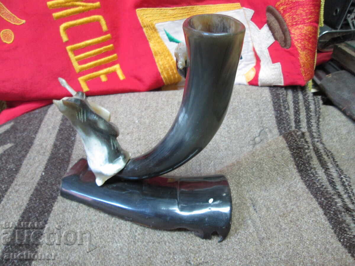 Аукцион ФИГУРА ,БИВОЛСКИ РОГ