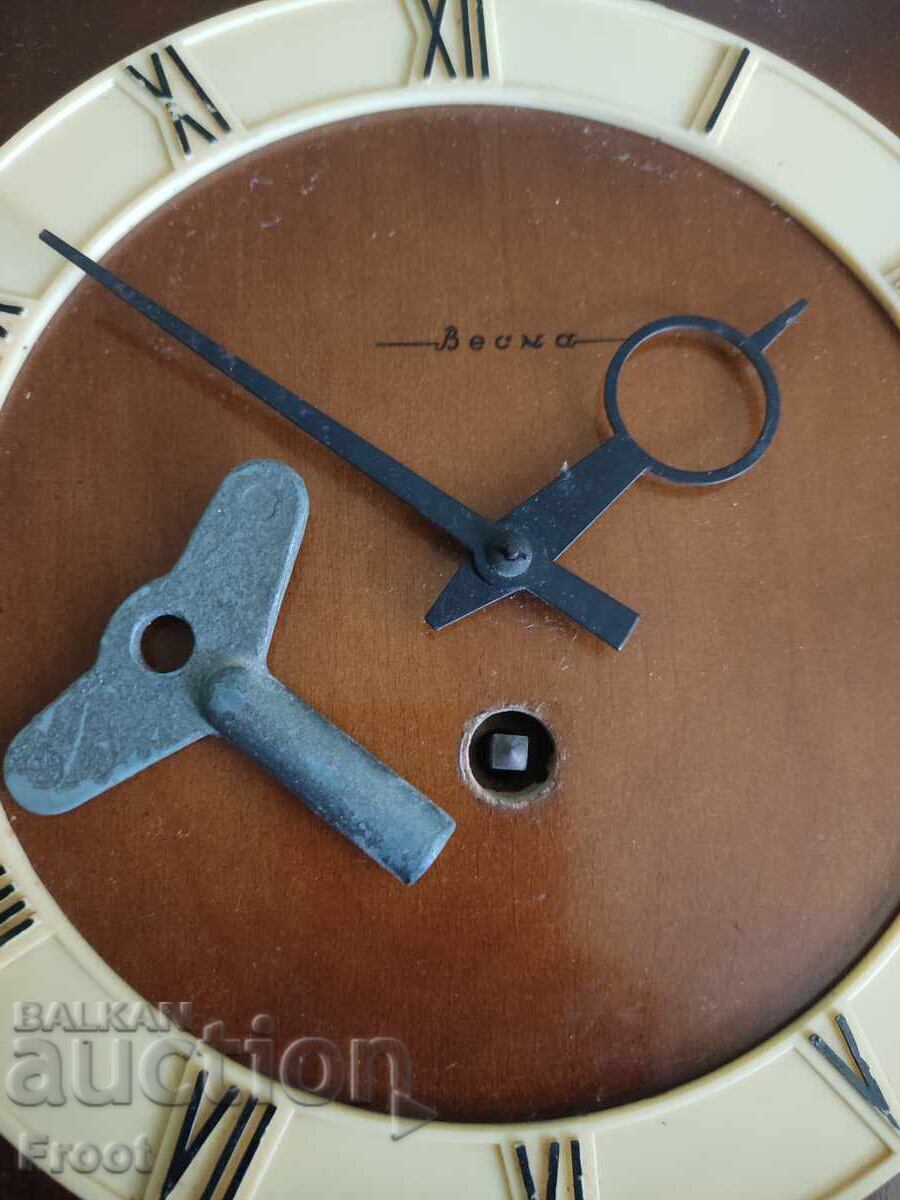 Livrarea Ceas de perete primăvară