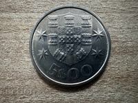 Portugalia - 5 escudo (1984)