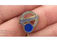 Advertising badge, Blaupunkt, electronics brand