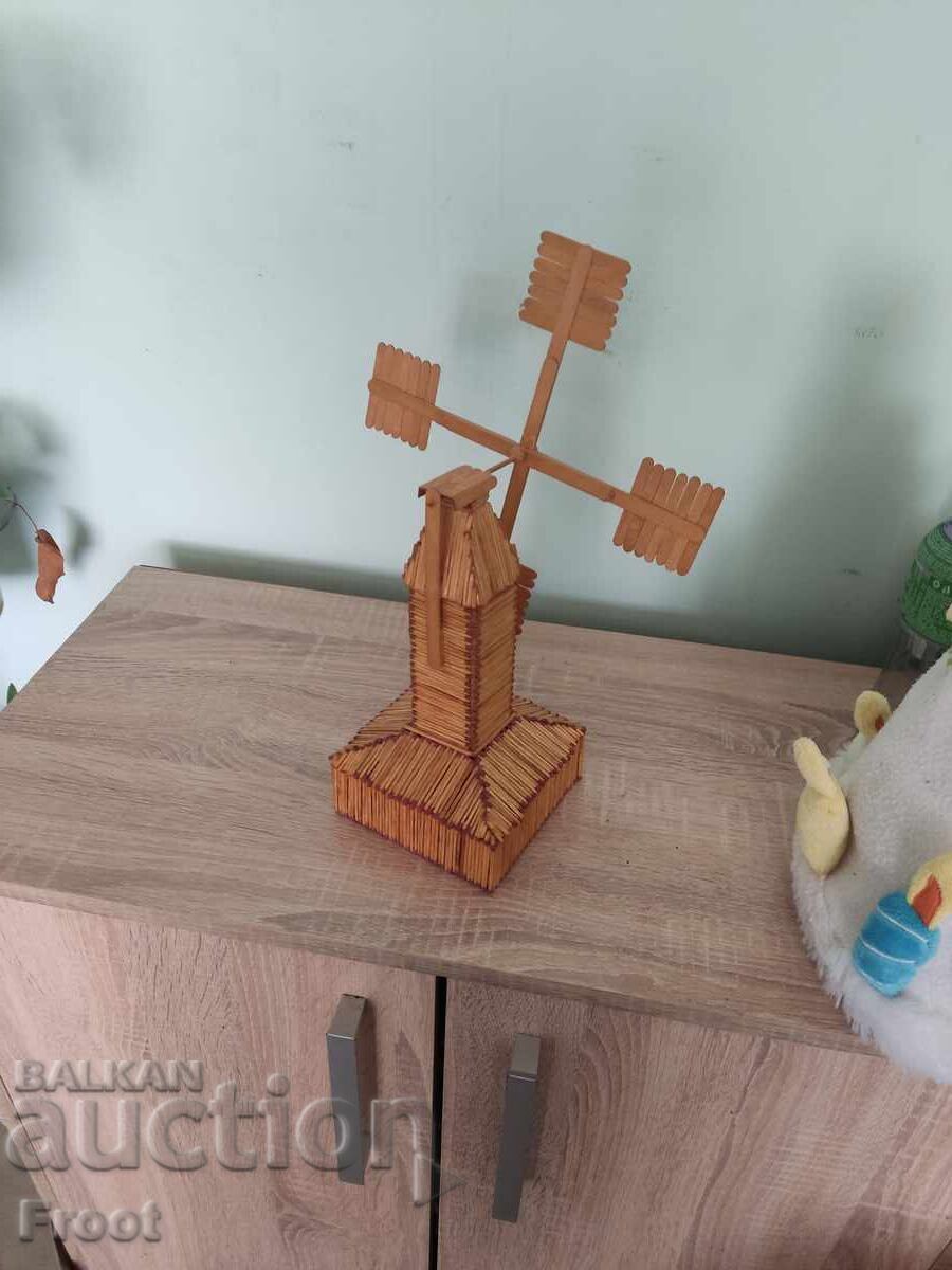 Delivery of Wooden Windmill