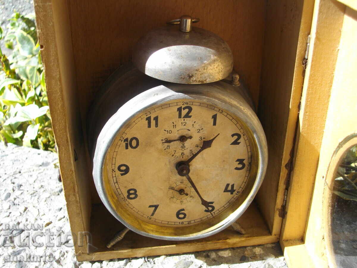Δημοπρασία Συλλεκτικό Παλιό Ξυπνητήρι GUSTAV BECKER + ΚΟΥΤΙ