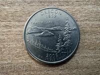 SUA - 1/4 dolar (2005) - D - Oregon