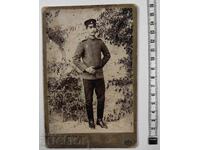 HARMALI UNIFORMĂ POZĂ VECHE FOTOGRAFIE CARTON
