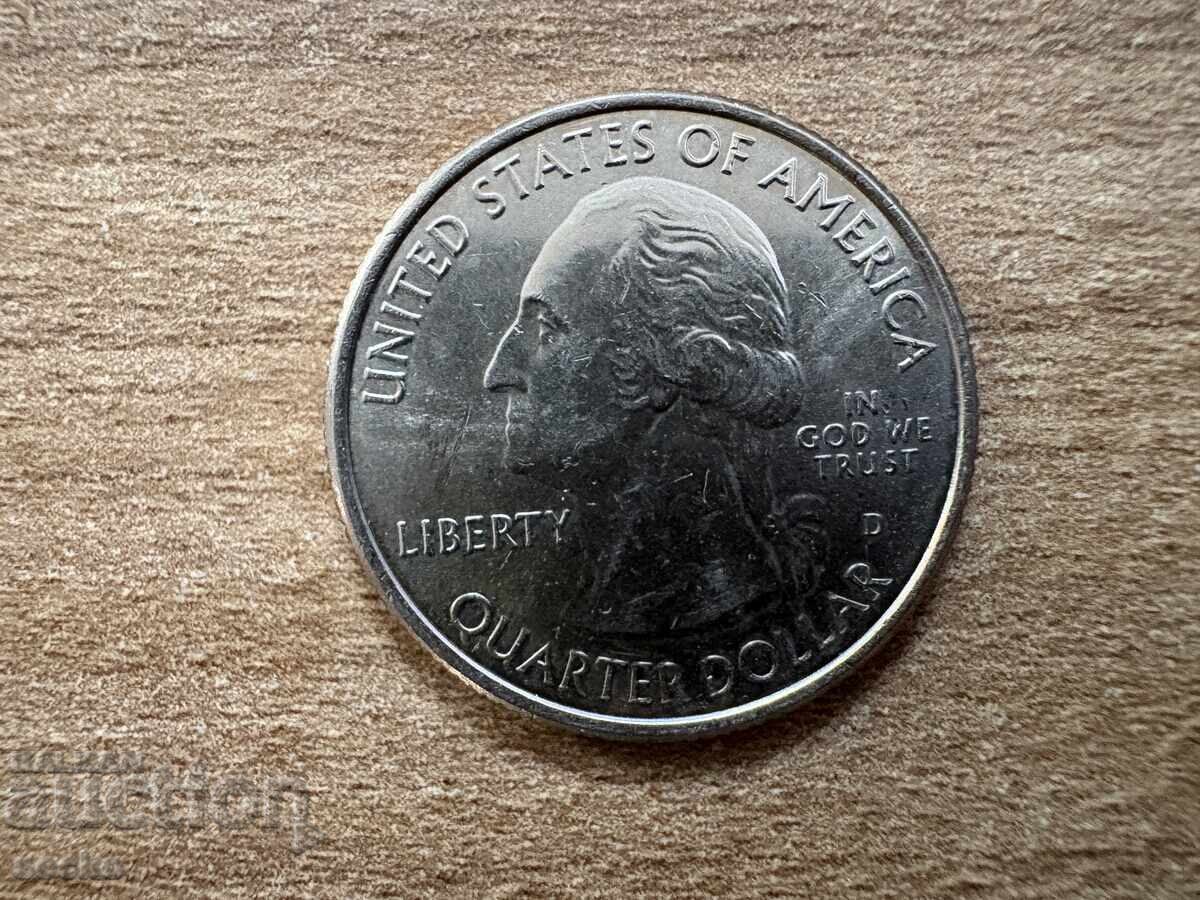 ΗΠΑ - 1/4 δολάριο (2012) - D - Εθνικό Πάρκο Ντενάλι, Αλάσκα με τιμή € 0.60 | 1.17 BGN ΗΠΑ - 1/4 δολάριο (2012) - D - Εθνικό Πάρκο Ντενάλι, Αλάσκα με τιμή € 0.60 | 1.17 BGN