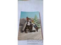 Пощенска картичка Макет и кукли Ку - 1 1966