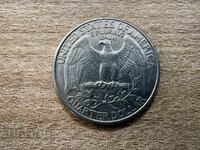 SUA - 1/4 dolar (1996) - D