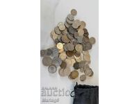 130 броя чуждестранни монети от един цент