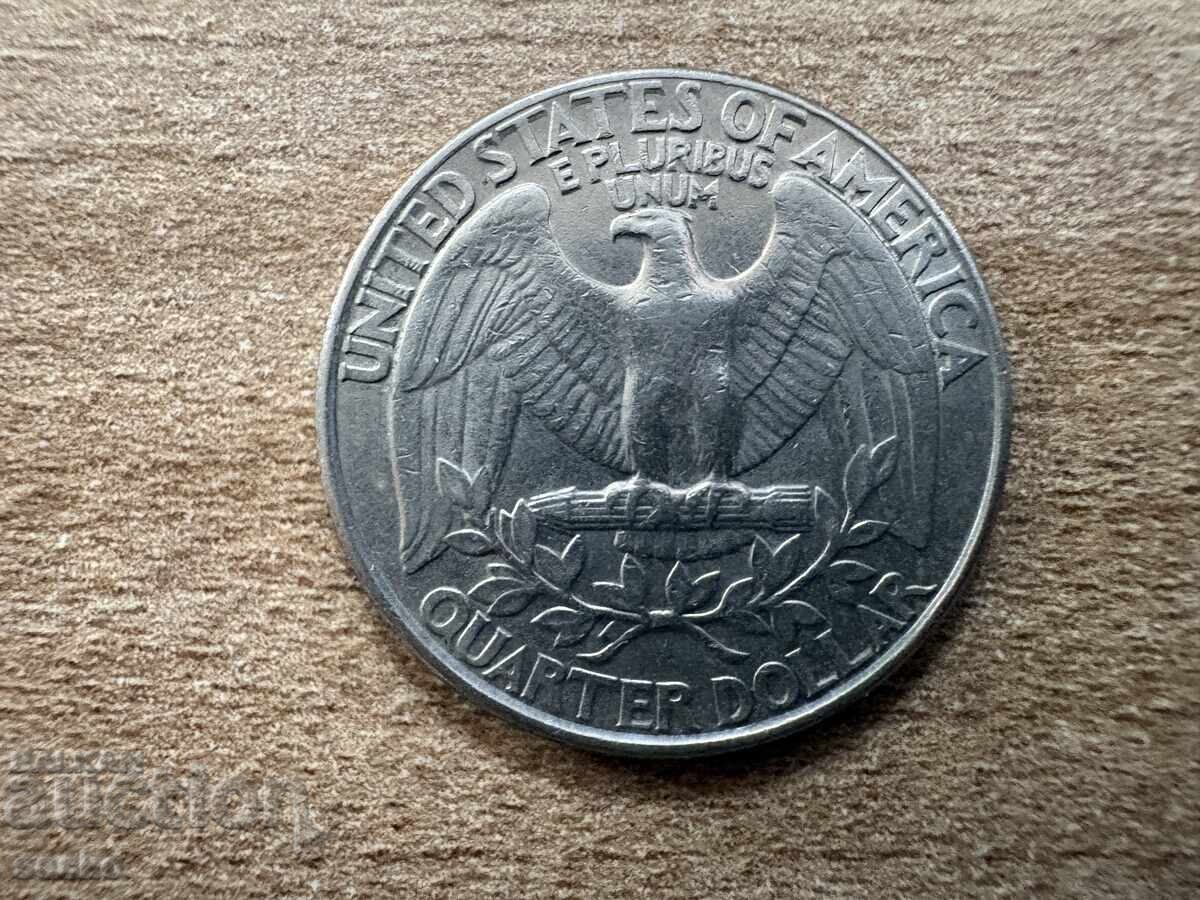 USA - 1/4 Dollar (1992) - D