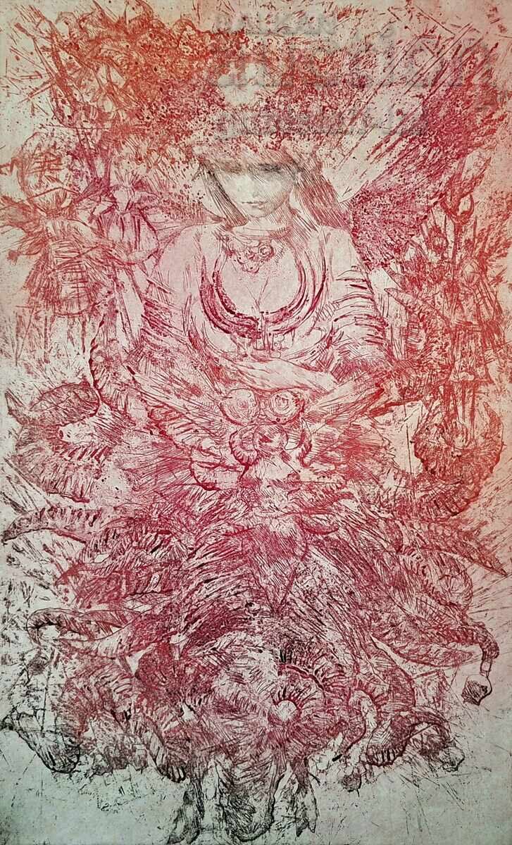 Tablou, grafică, "Oriznița", pict. N. Atanasov, 2006 cu preț € 140.00 | 273.82 BGN