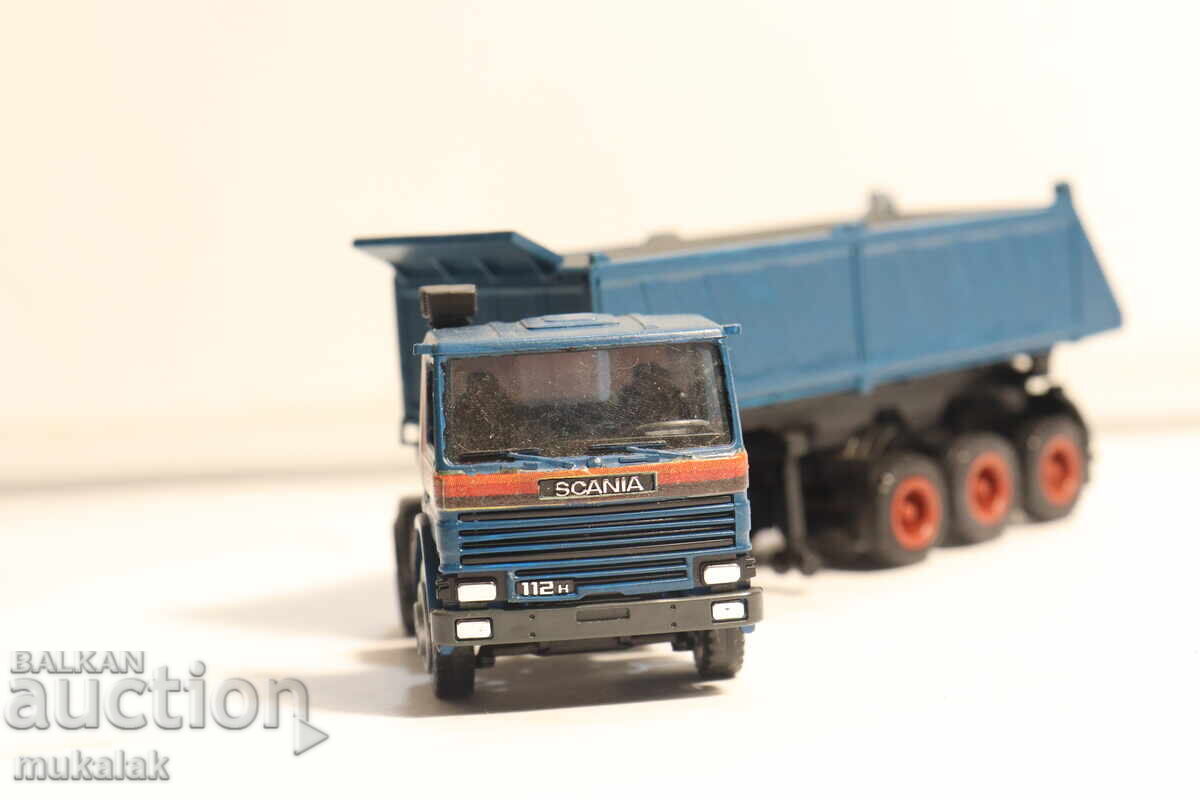 Auction  HERPA 1:87 SCANIA DUMP TRUCK GONDOLA TRUCK MODEL