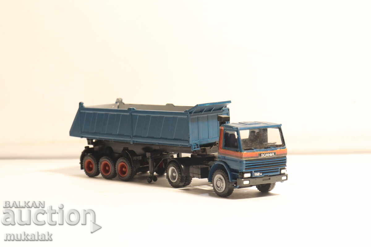 Delivery of HERPA 1:87 SCANIA DUMP TRUCK GONDOLA TRUCK MODEL