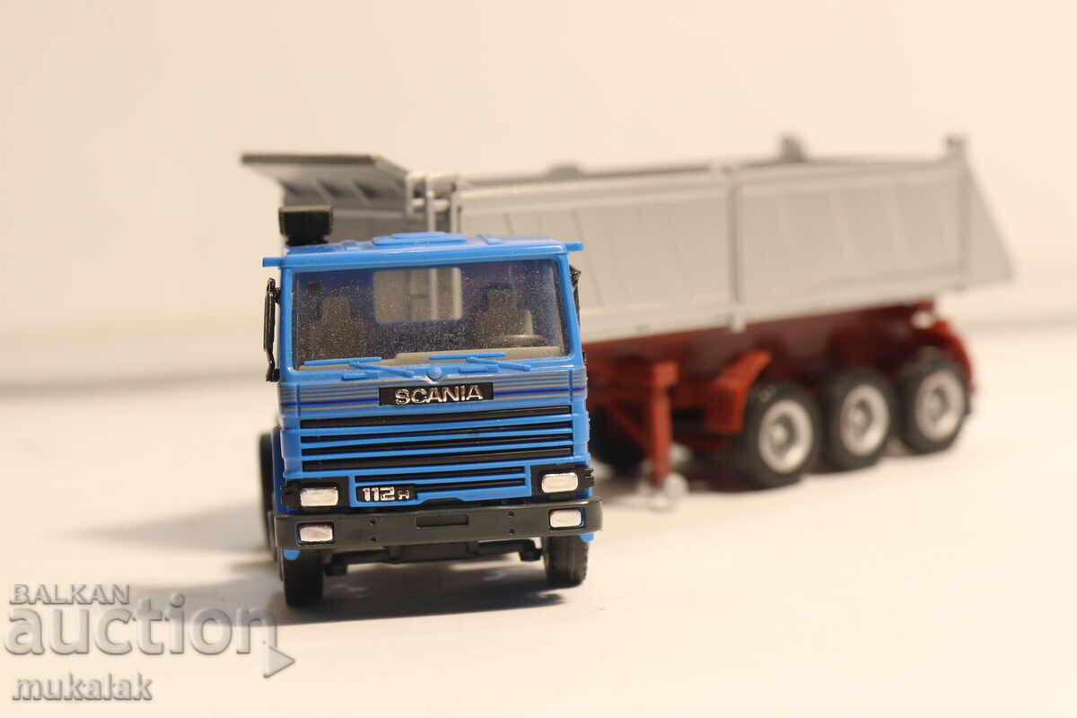 Δημοπρασία HERPA 1:87 SCANIA ΣΑΜΟΣΒΑΛ ΓΟΝΔΟΛΑ ΦΟΡΤΗΓΟ ΜΟΝΤΕΛΟ
