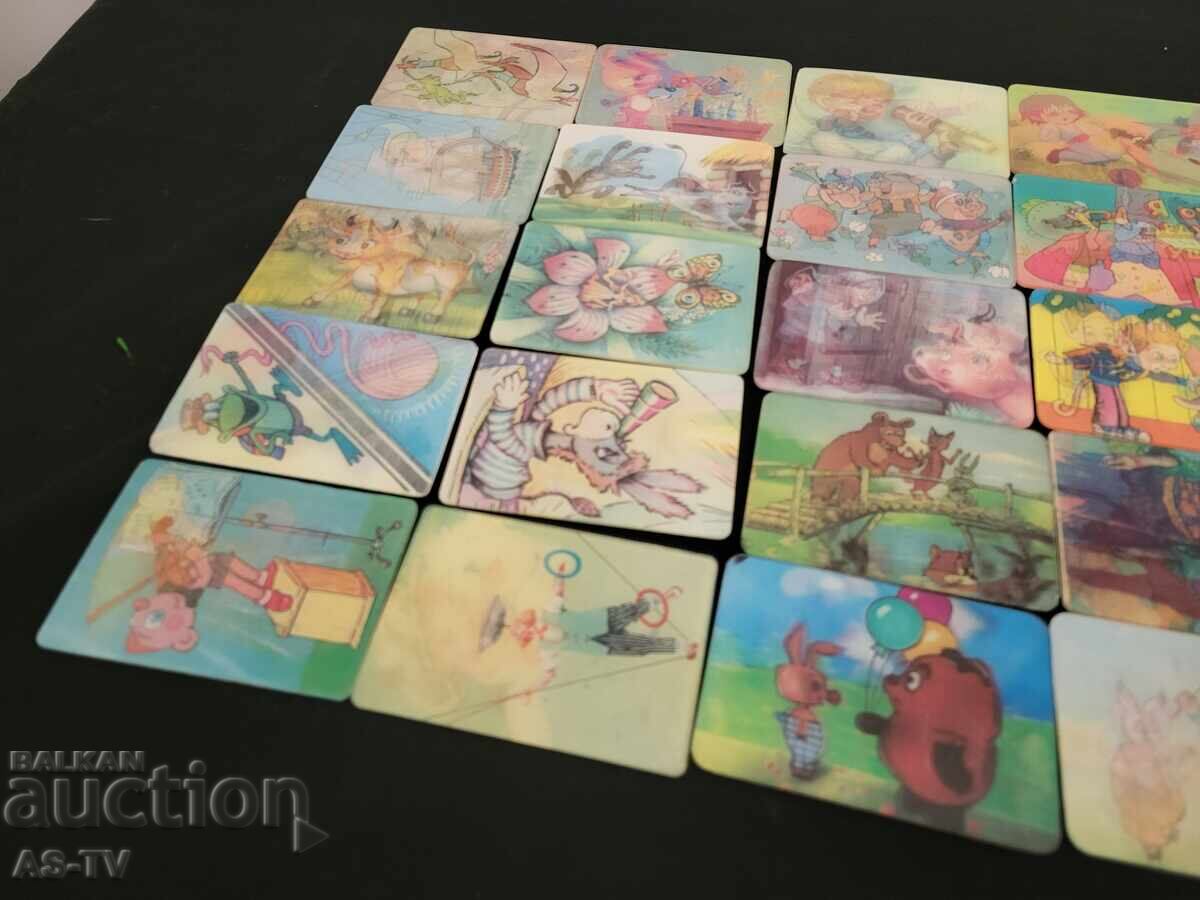 Licitație Colecție de calendare 3D vechi