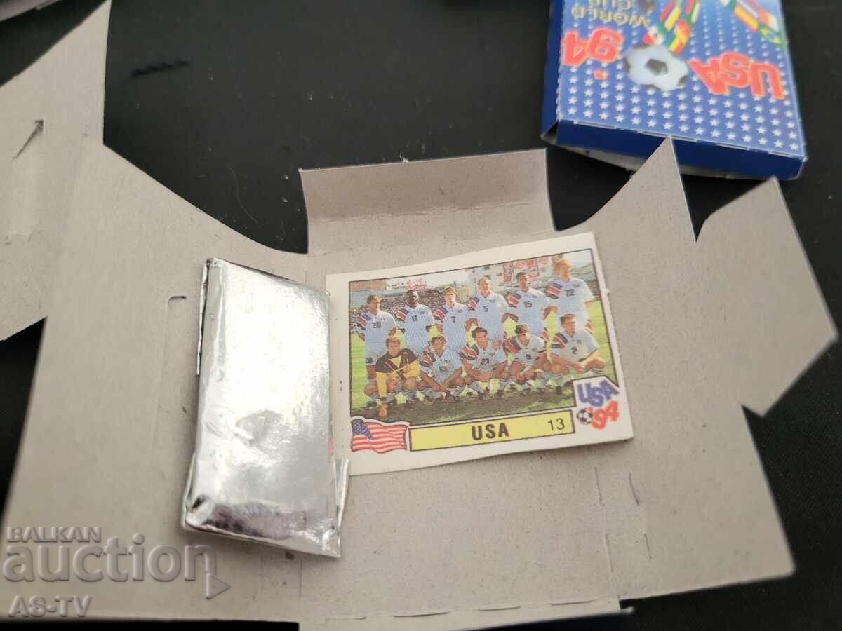 Collection of 35 chewing gums with USA 94 world cup pictures - 5