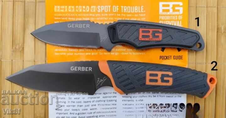 Licitație Cuțit turistic (2) Gerber Bear Grylls - 2 modele similare Licitație Cuțit turistic (2) Gerber Bear Grylls - 2 modele similare