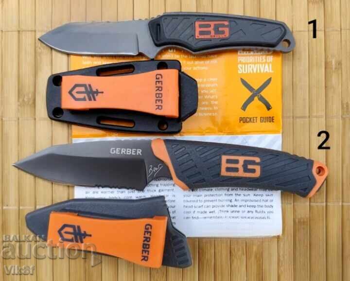 Cuțit turistic (2) Gerber Bear Grylls - 2 modele similare Cuțit turistic (2) Gerber Bear Grylls - 2 modele similare