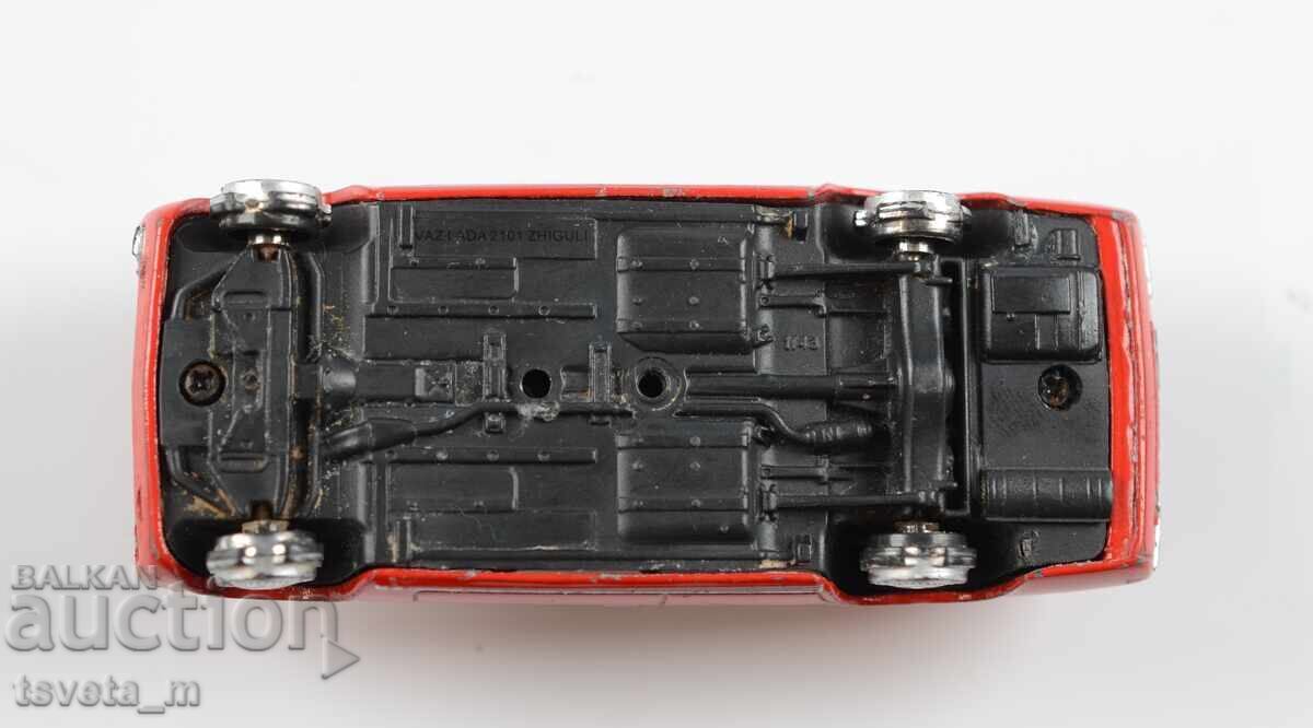 Cărucior metalic model de automobil VAZ-2101 Jiguli URSS - 5