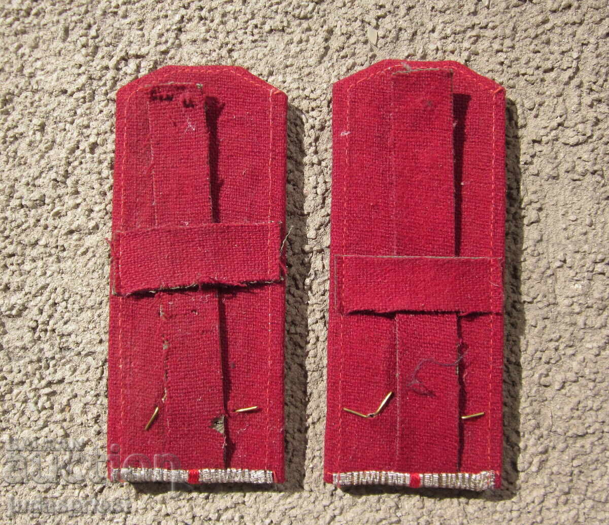 Български полицейски МВР КДС сърмени пагони ранен социализъм - 6