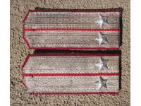 Български полицейски МВР КДС сърмени пагони ранен социализъм