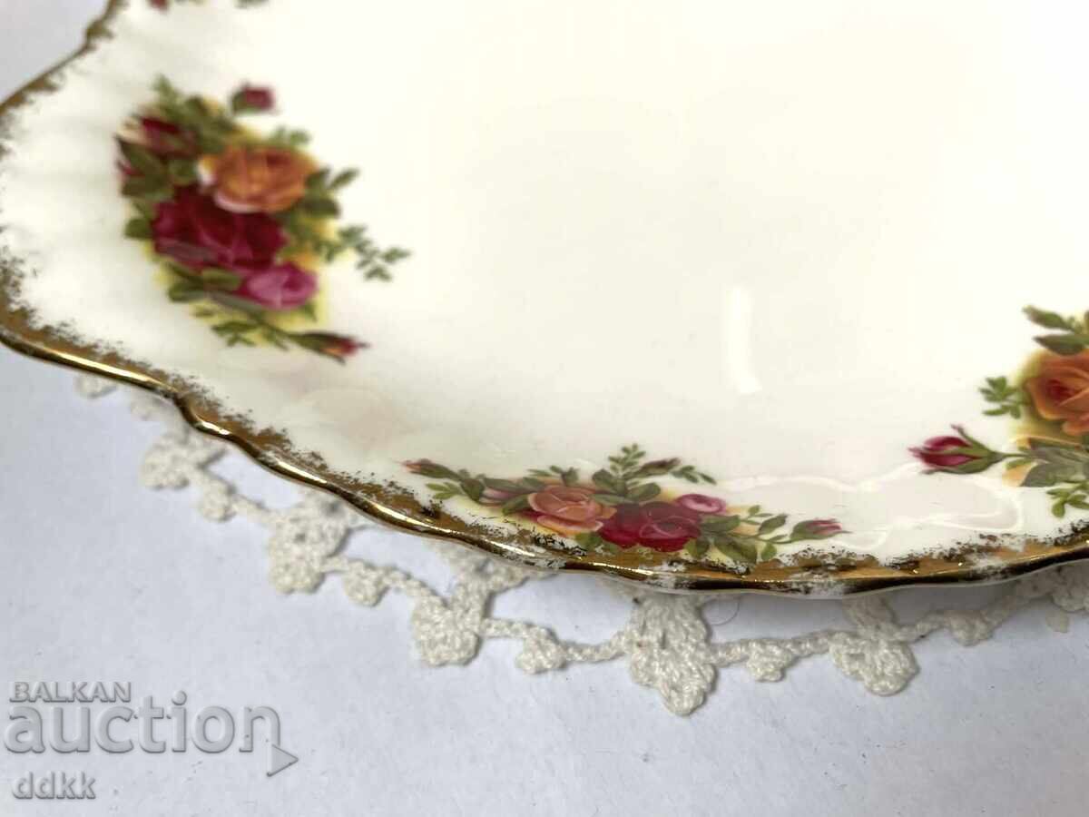 ROYAL ALBERT farfurie superbă din porțelan de os din Anglia - 5