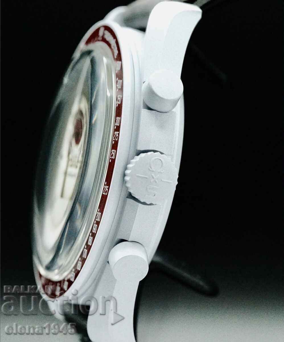 Swatch x Omega Bio Ceramic Moonswatch Mission to Pluto - 6