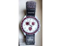 Swatch x Omega Bio Ceramic Moonswatch Mission to Pluto