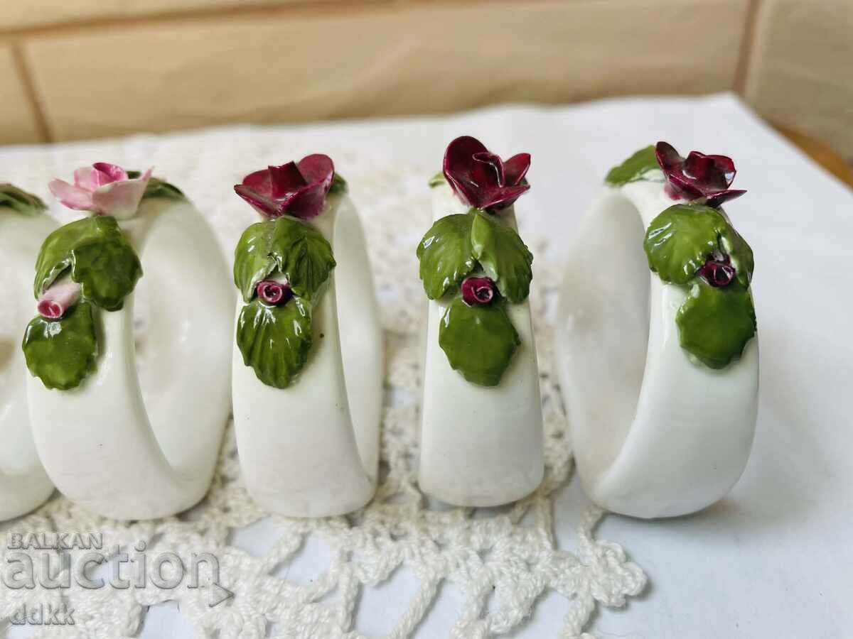 AYNSLEY όμορφα πορσελάνινα δαχτυλίδια από την Αγγλία με τιμή € 31.00 | 60.63 BGN