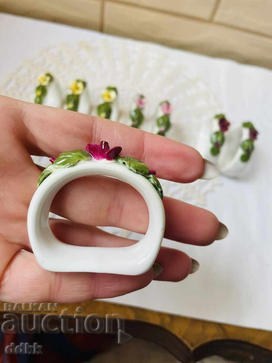 AYNSLEY όμορφα πορσελάνινα δαχτυλίδια από την Αγγλία - 6