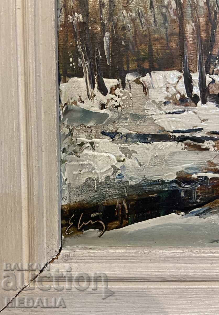 Δημοπρασία Evgeni Tomov - παρτίδα από τρία τοπία - ελαιογραφίες - υπογεγραμμένα