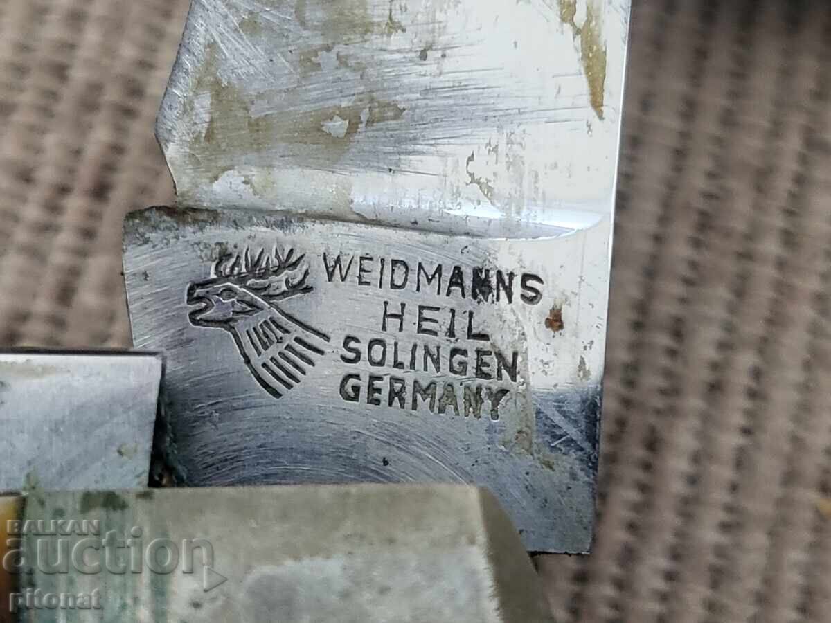 Auction  Collectible Folding Knife WEIDMANNS HEIL SOLINGEN