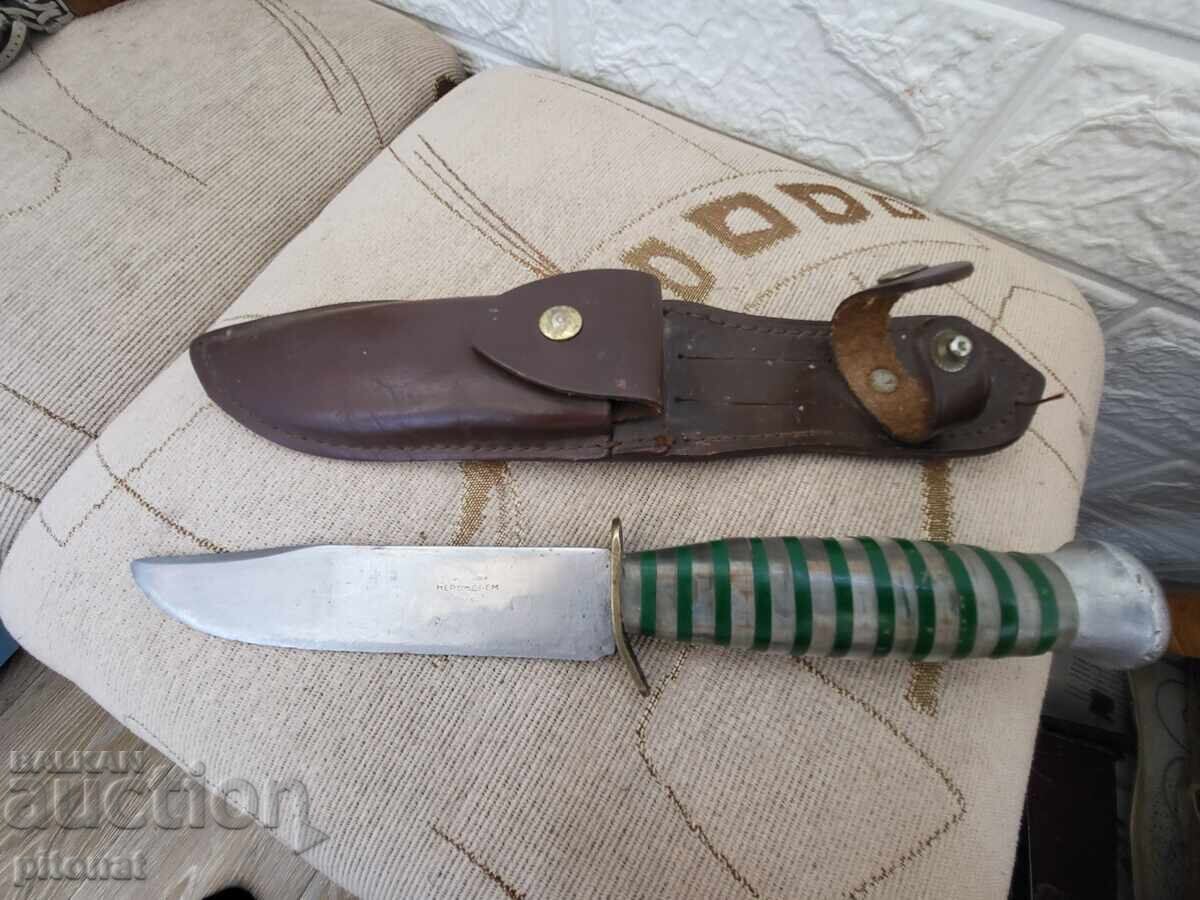 Cuțit de colecție din epoca socialistă COOP 3 martie