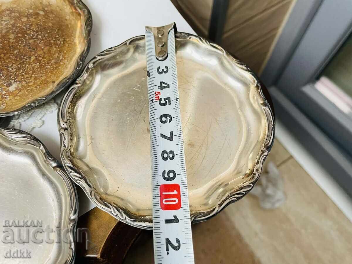Όμορφα ασημένια πιατάκια από Αγγλία, 12 τμχ με τιμή € 19.00 | 37.16 BGN