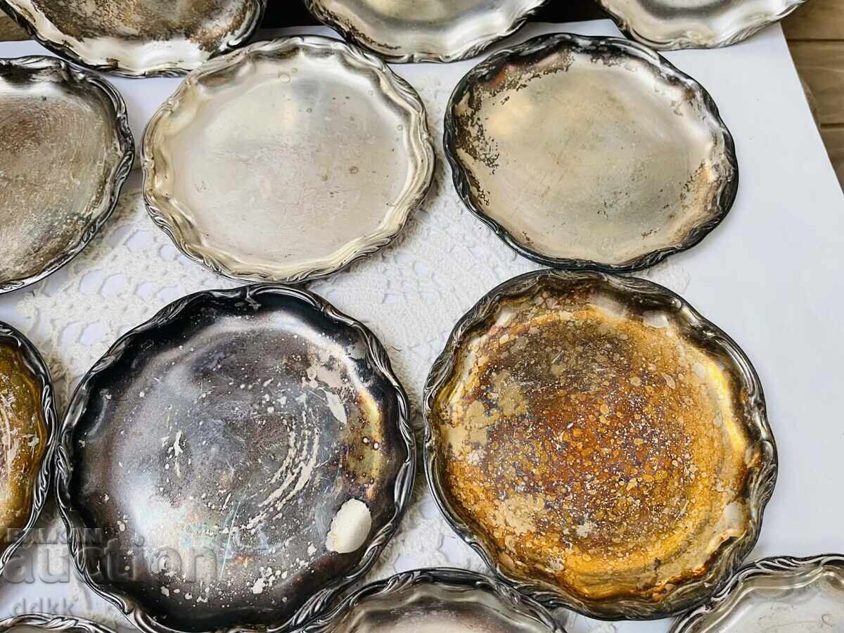 Livrarea Frumoase farfurii argintate din Anglia, 12 buc