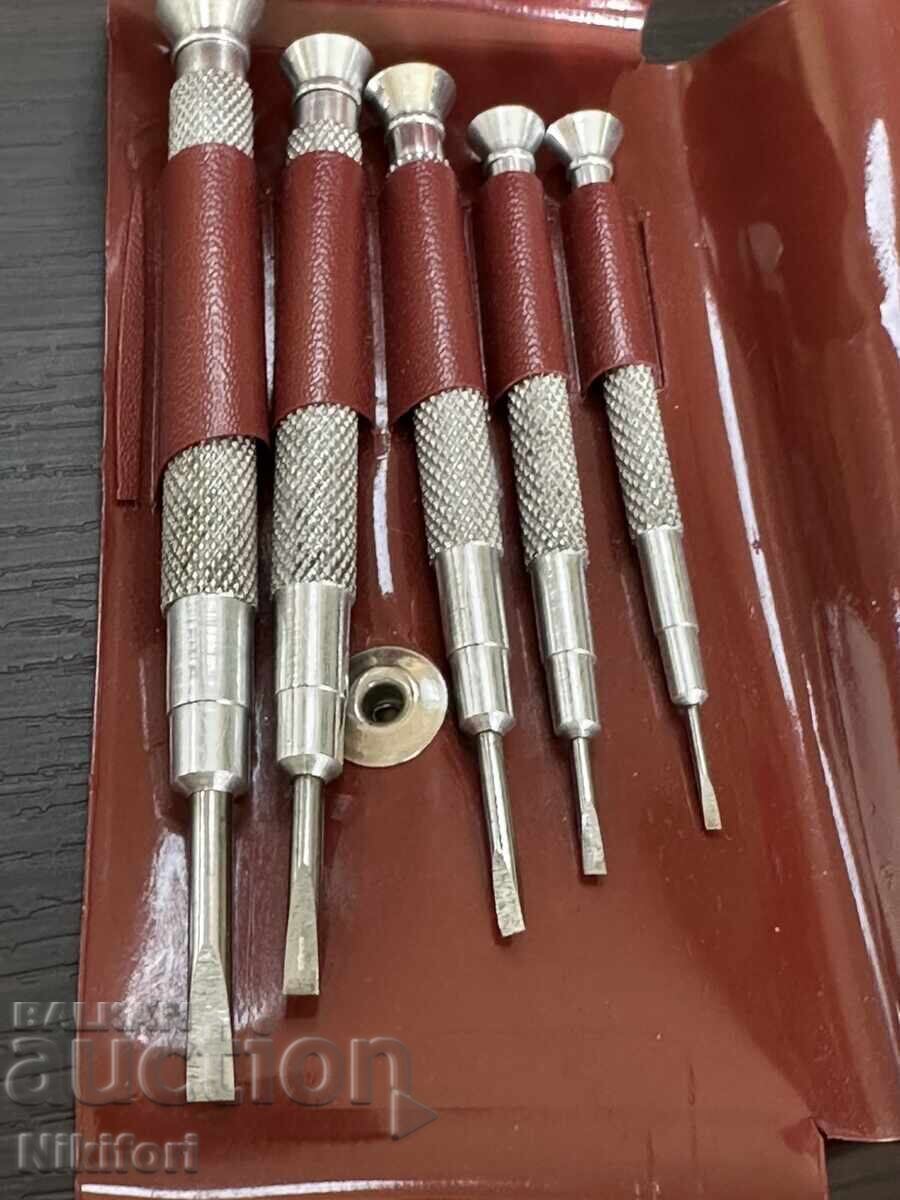 Şurubelnițe de ceasornicarie (set) - 6 Şurubelnițe de ceasornicarie (set) - 6