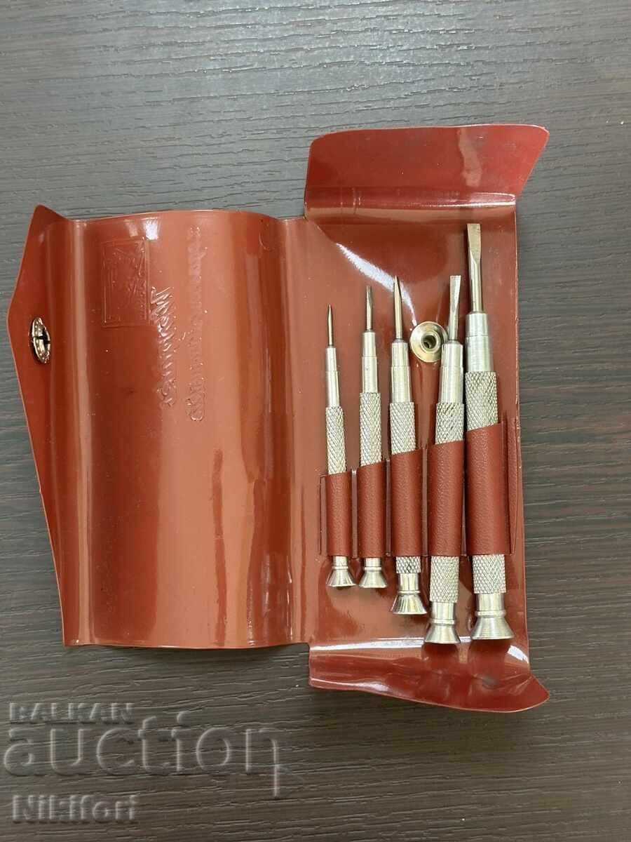 Şurubelnițe de ceasornicarie (set) Şurubelnițe de ceasornicarie (set)