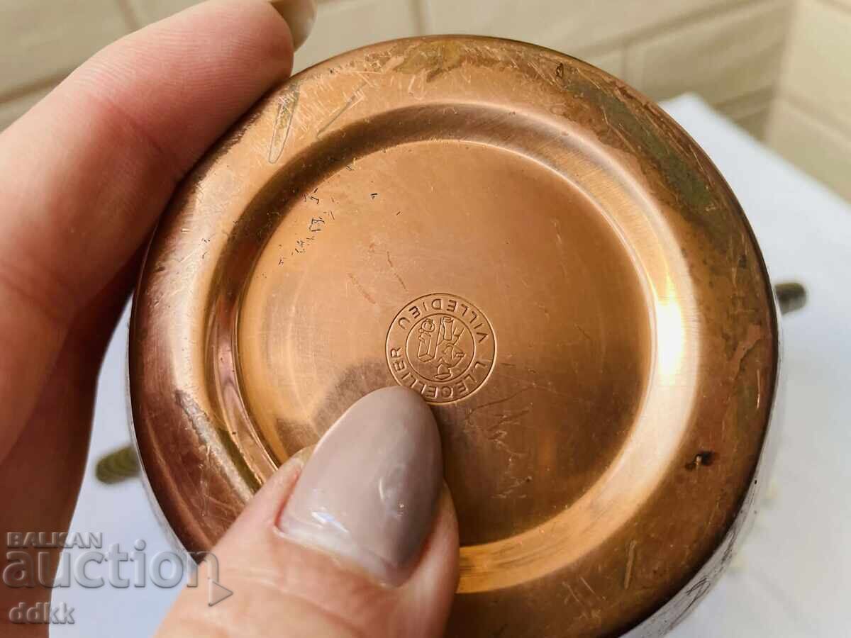 Frumoasă amforă din cupru și alamă - 5