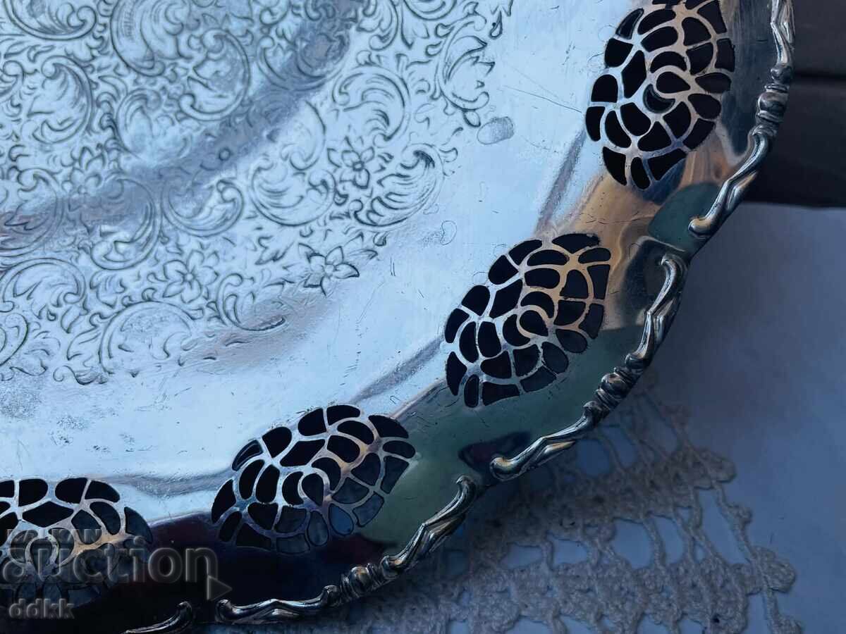 Frutieră frumoasă din Anglia cu 3 piciorușe din Anglia - 5