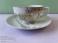 Japanese set with lithophane image