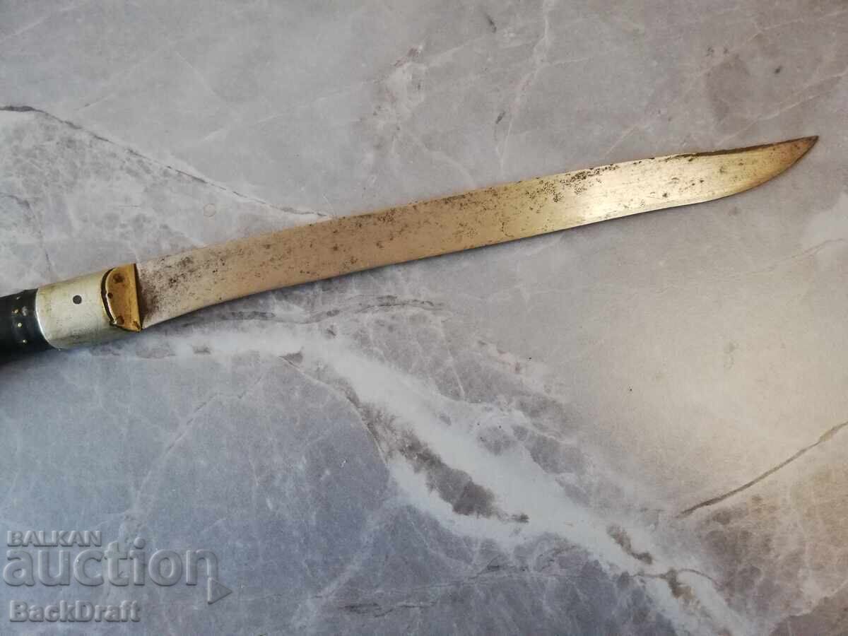 Доставка на Стар Нож Каракулак,Ятаган,Острие,Дръжка Рог с набивки