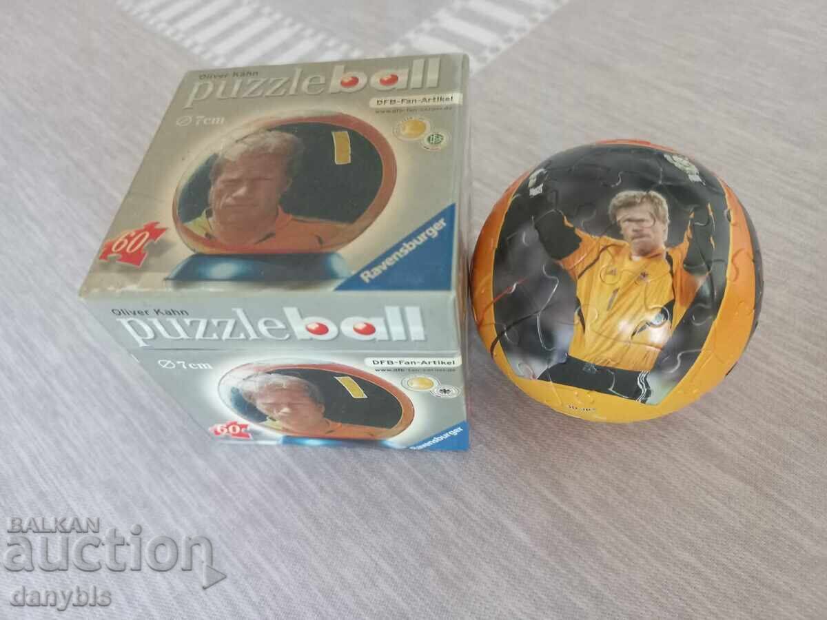 Football - Oliver Kahn Puzzle Ball - Germany with price € 1.00 | 1.96 BGN Football - Oliver Kahn Puzzle Ball - Germany with price € 1.00 | 1.96 BGN