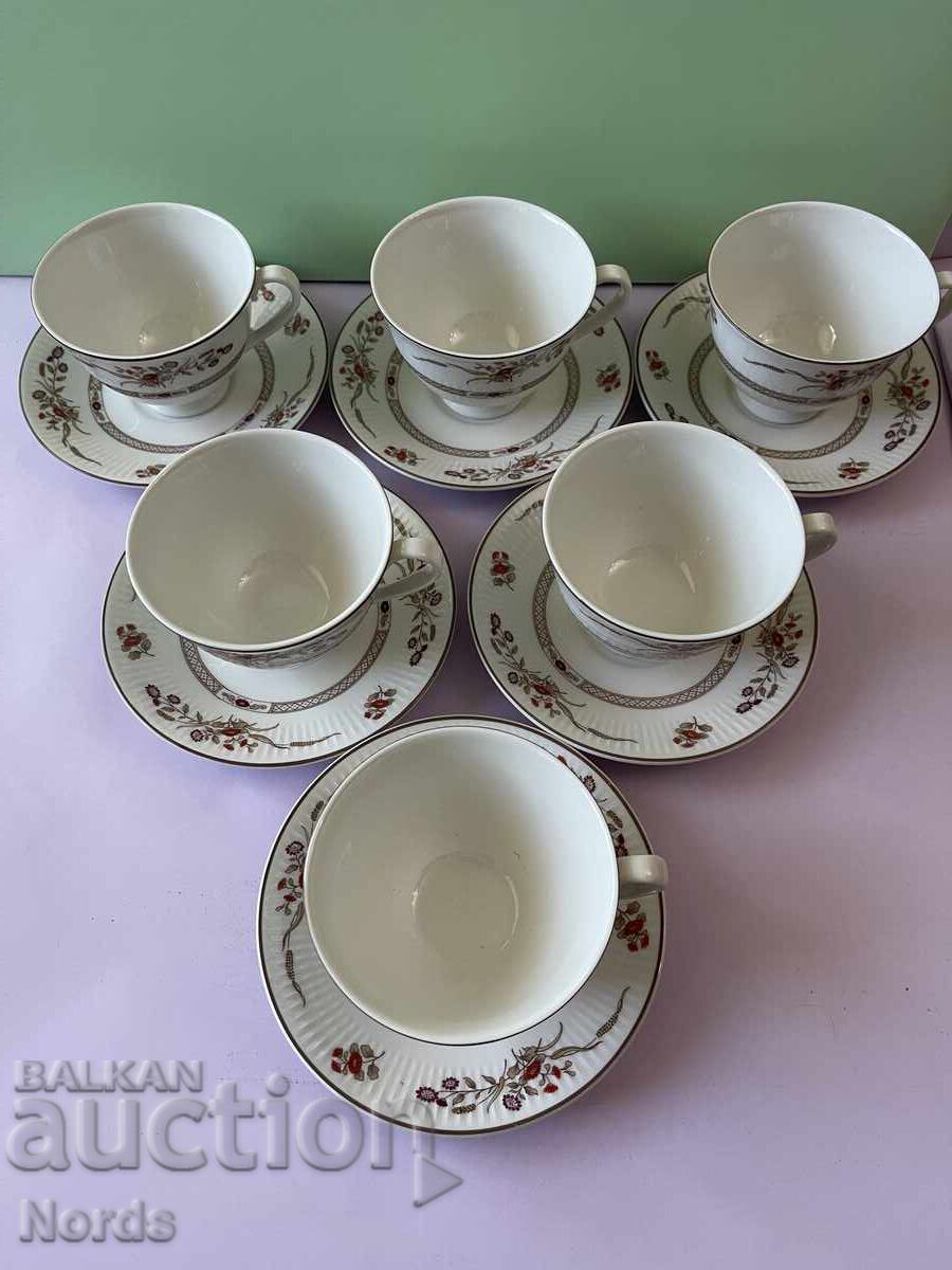 Serviciu de ceai Royal Doulton englezesc - 5