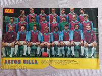 Football - Aston Villa Poster Season 1970-71
