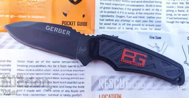 Licitație Cuțit turistic mic GERBER -(70x160 mm)