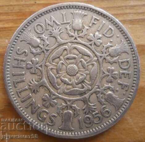 2 σελίνια 1956 - Μεγάλη Βρετανία (Ελισάβετ II)