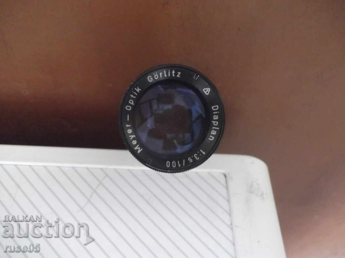 Obiectiv "Meyer-Optik Görlitz - Diaplan 1:3.5/100" - 7