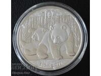 Сребърна Монета 1 OZ , ПАНДА  Рядка Ранна Година 2010 !