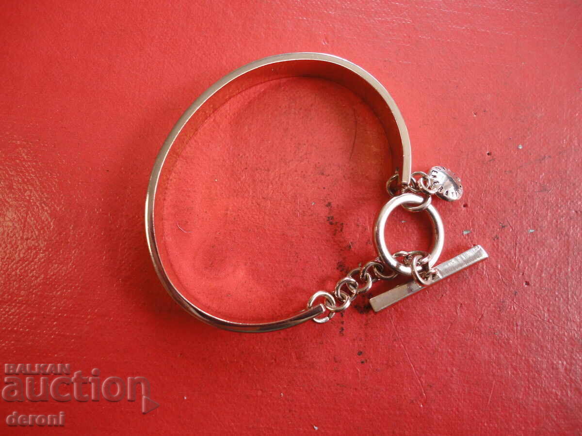 Livrarea Brățară superbă placată cu aur roz și cristale