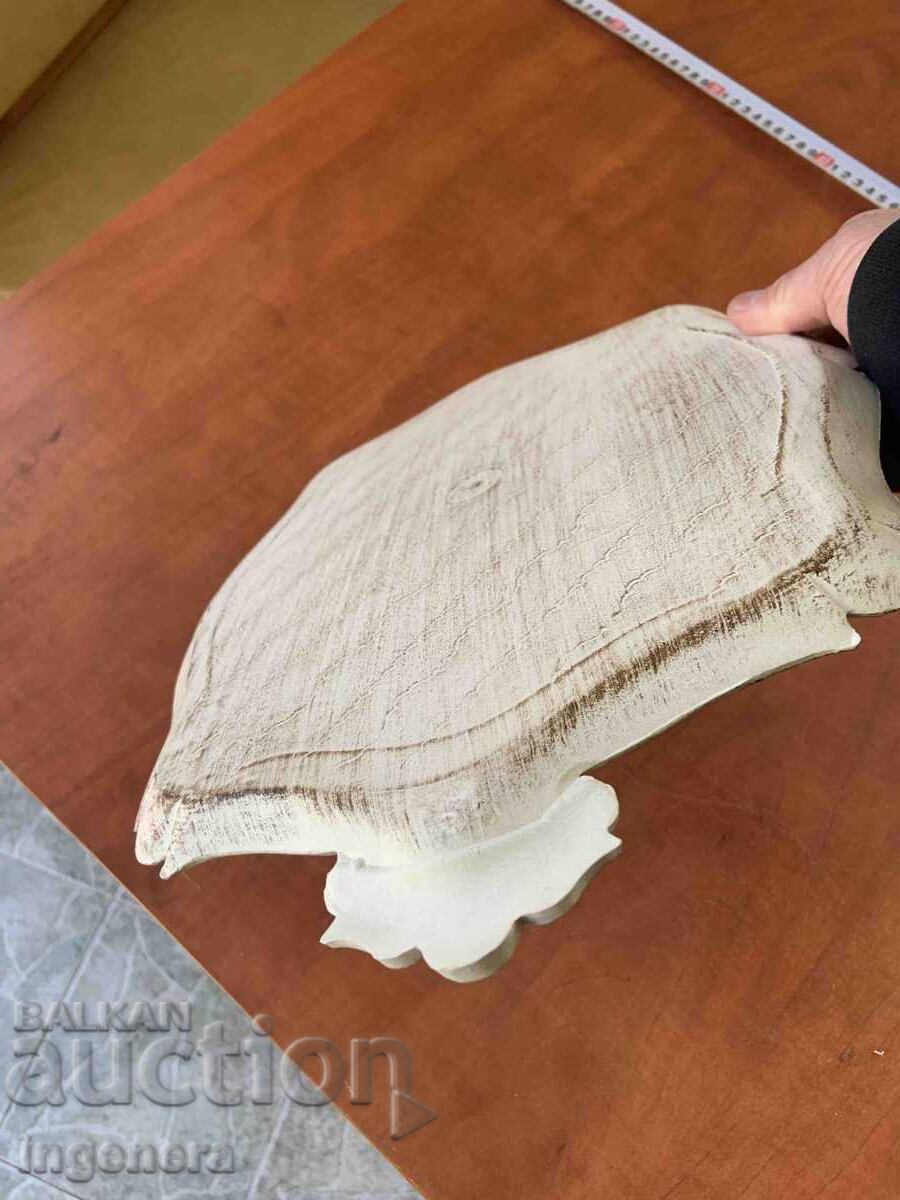 Tavă platou desen plastic vechi etnic - 7