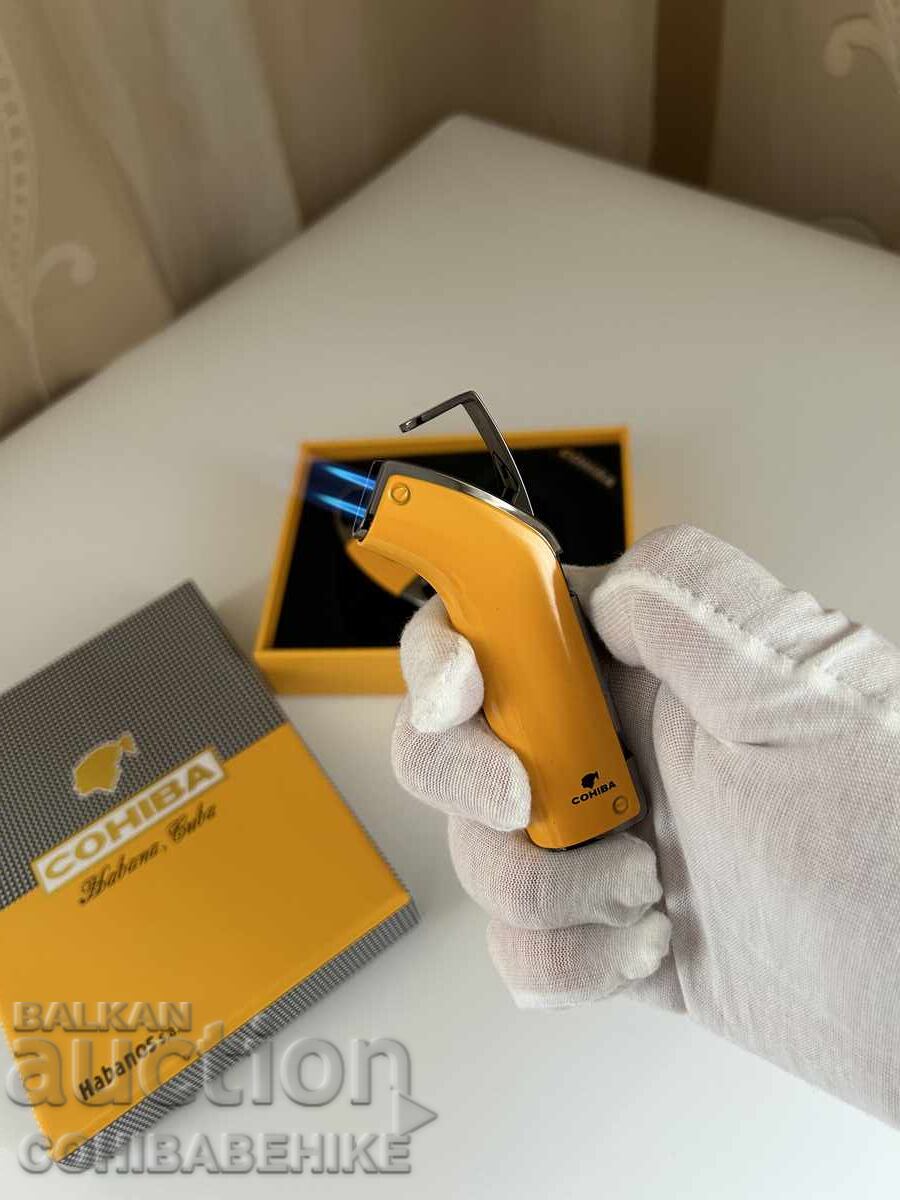 Set Cohiba – brichetă pe gaz și cutter într-o cutie cadou cu preț € 40.00 | 78.23 BGN